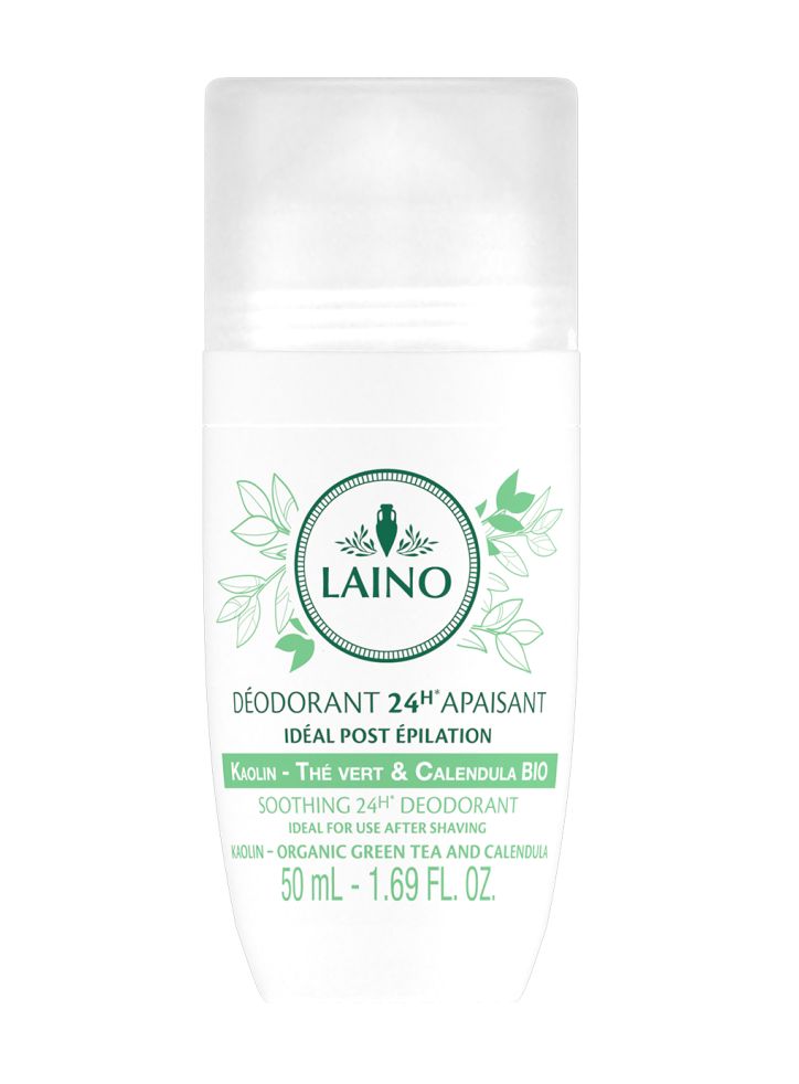 Laino Deodorant s kaolínem a organickým extraktem ze zeleného čaje 50 ml Laino