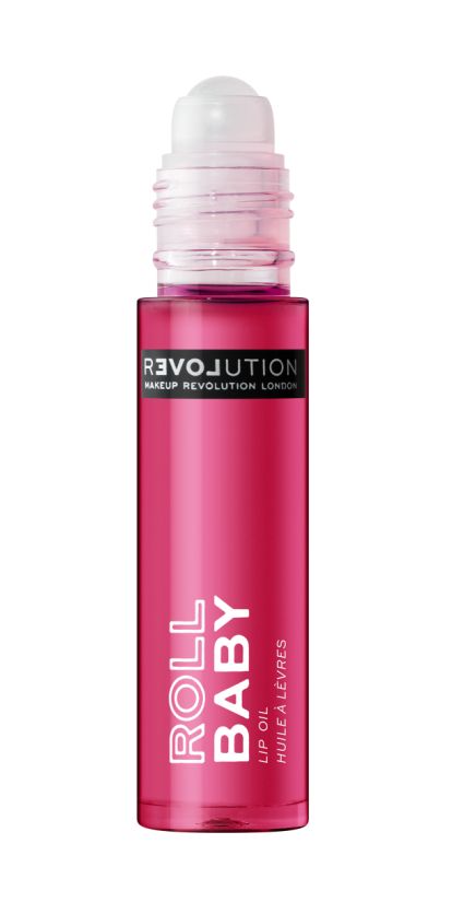 Makeup Revolution Relove Roll Baby Dragon Fruit péče o rty 5 ml Makeup Revolution