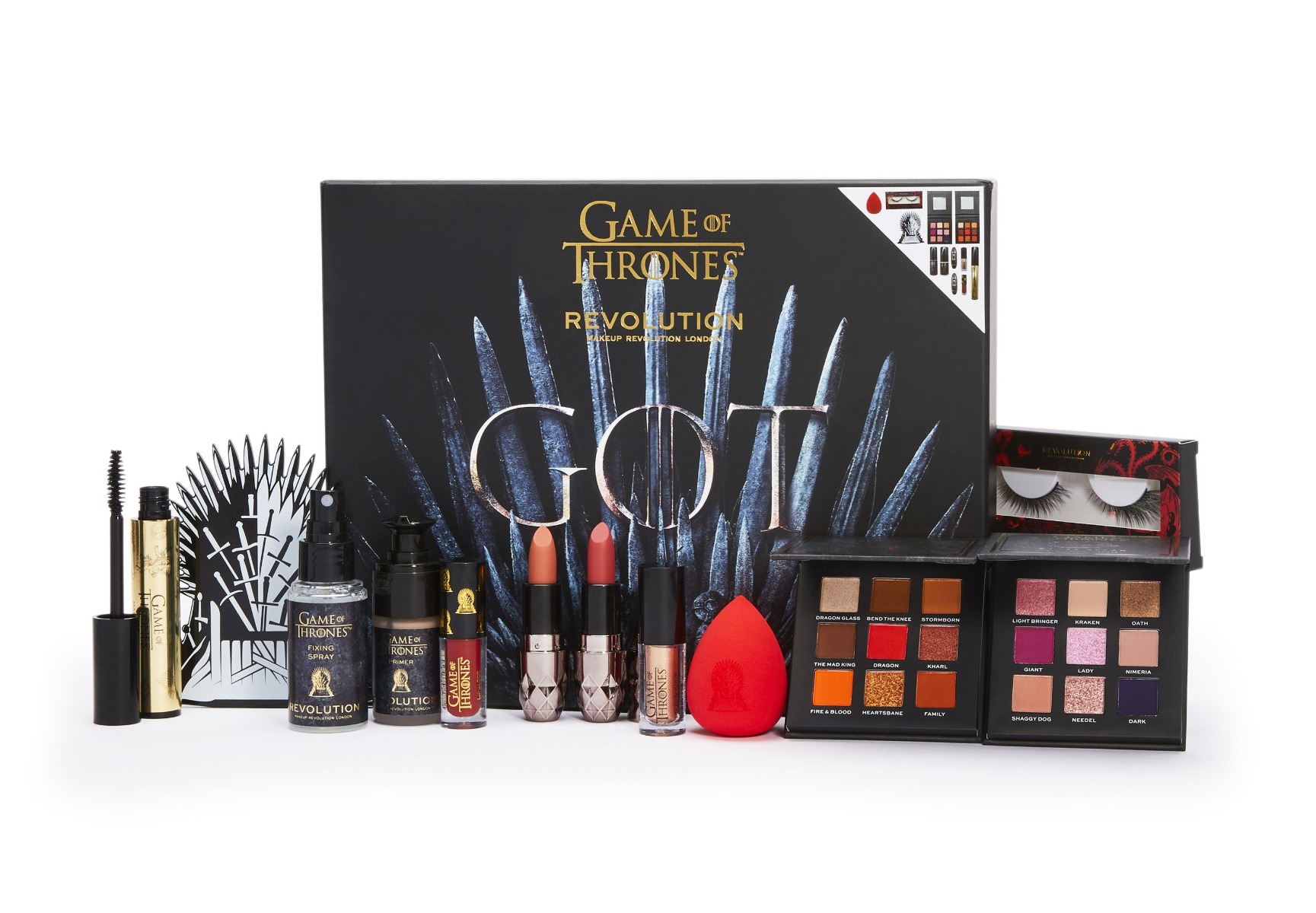 Makeup Revolution X Game Of Thrones 12 Days adventní kalendář 12 ks Makeup Revolution