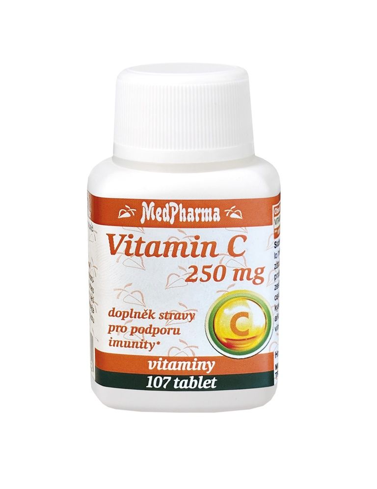 Medpharma Vitamin C 250 mg 107 tablet Medpharma