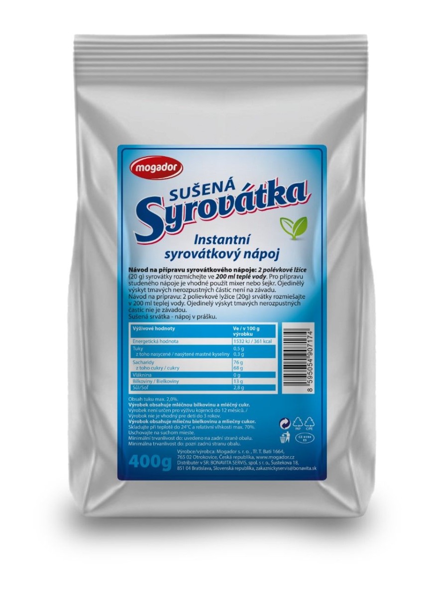 Mogador Syrovátka sušená sáček 400 g Mogador