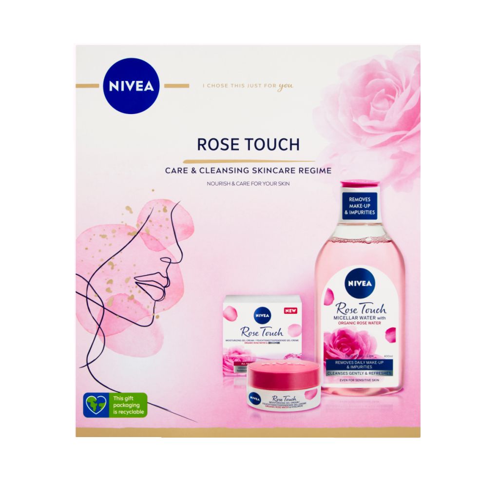 Nivea Box Rose Touch dárkový set Nivea