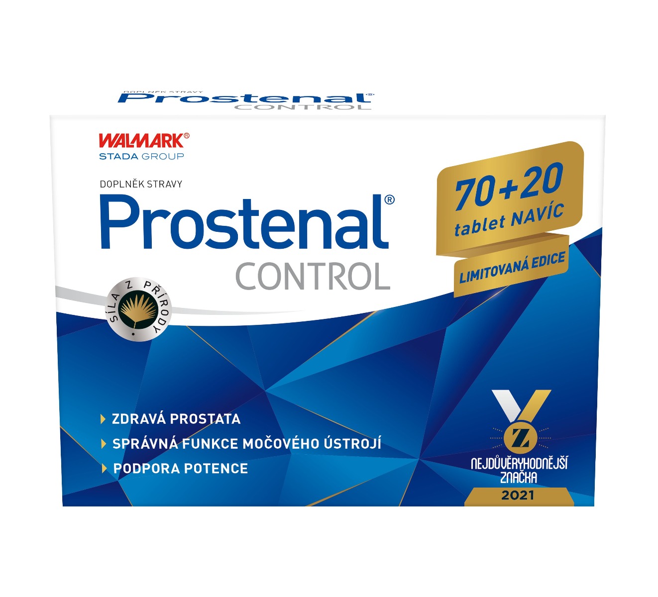 Prostenal Control 70+20 tablet navíc Prostenal