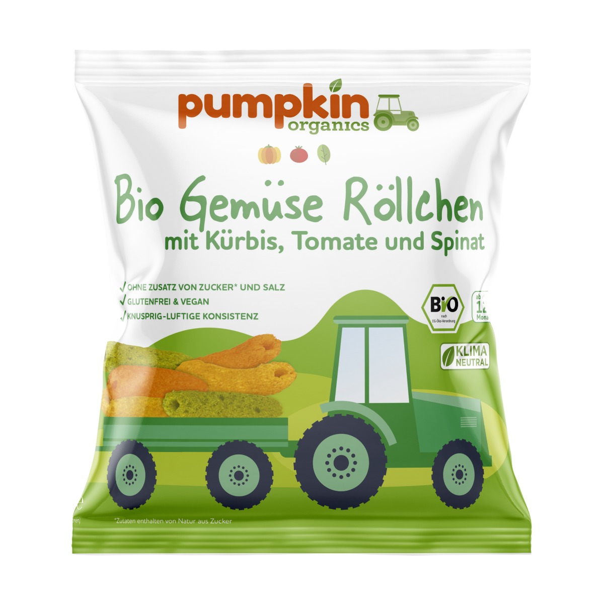 Pumpkin Organics BIO Kukuřičné tyčinky s dýní
