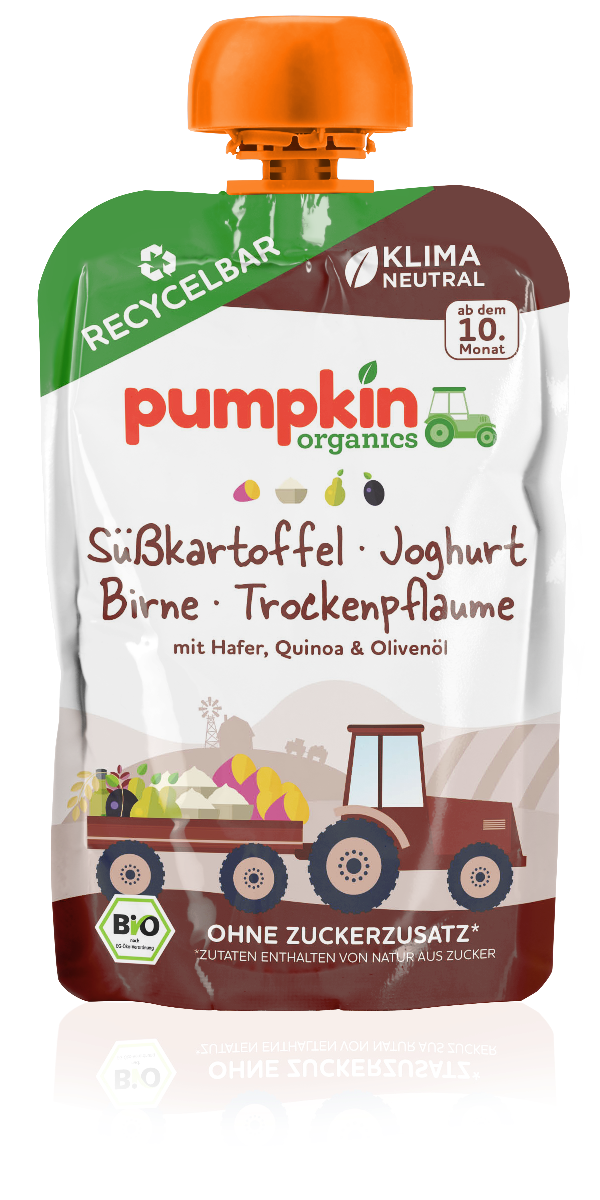 Pumpkin Organics BIO Zeleninové pyré batáty