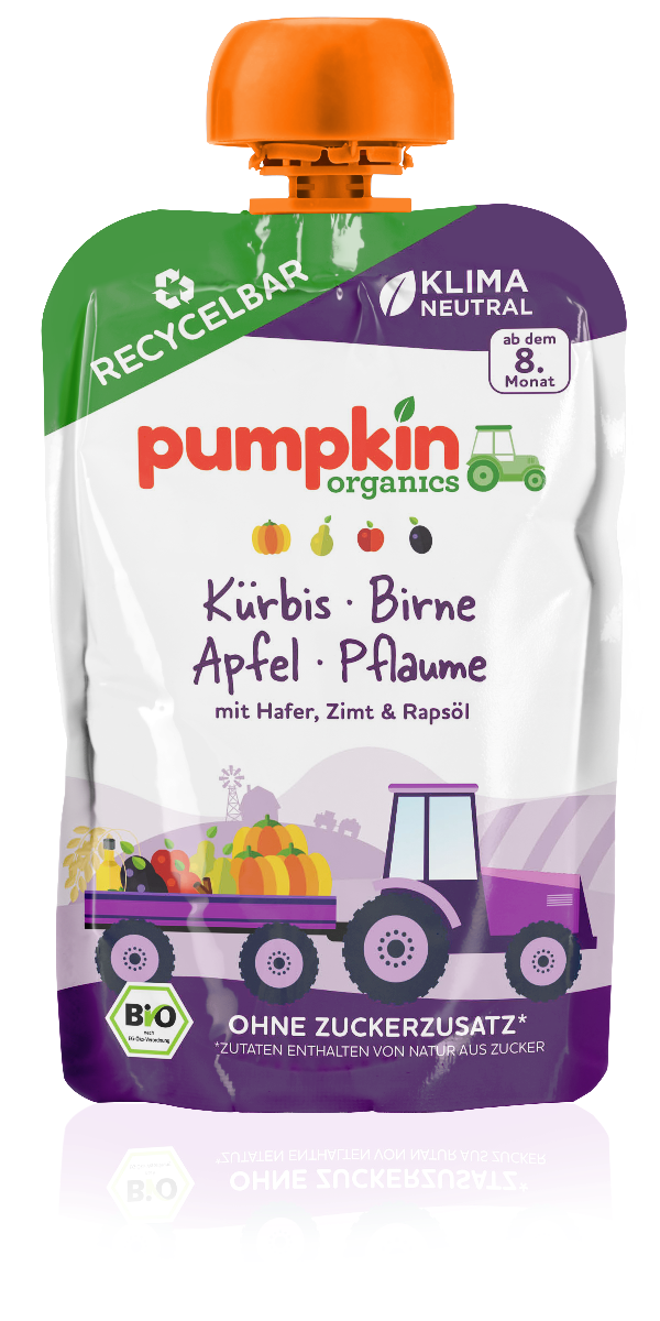 Pumpkin Organics BIO Zeleninové pyré dýně