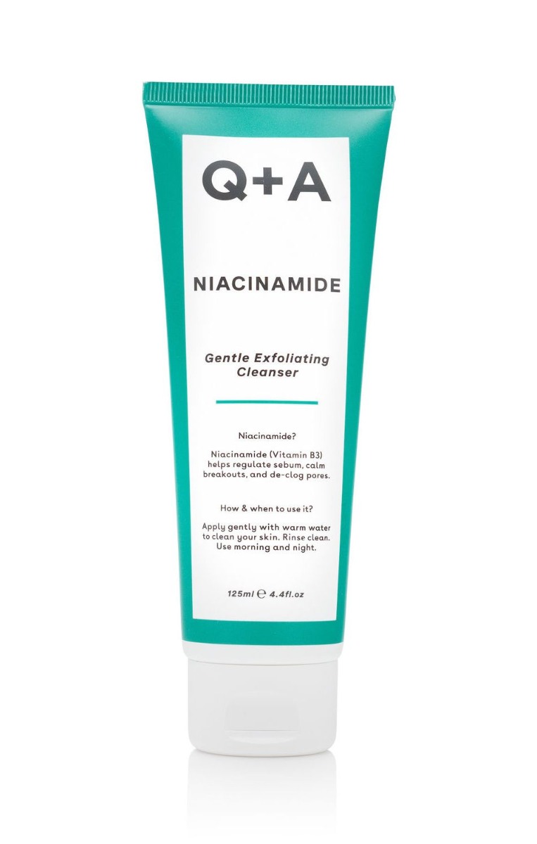 Q+A Exfoliační čisticí gel s niacinamidem 125 ml Q+A