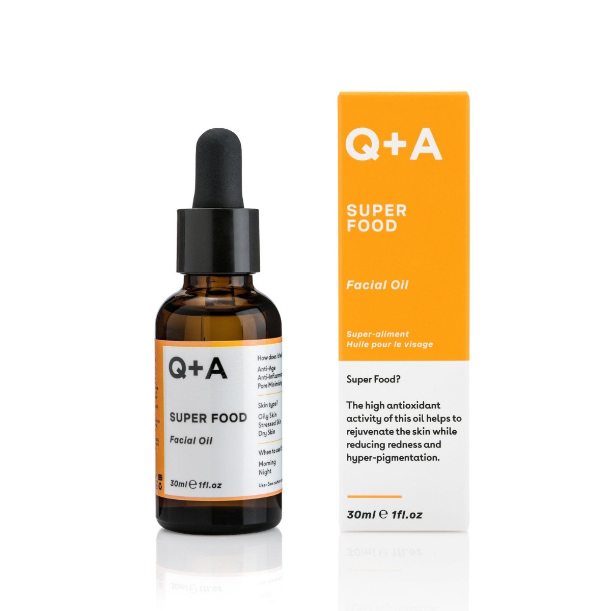 Q+A Pleťový olej super food 30 ml Q+A