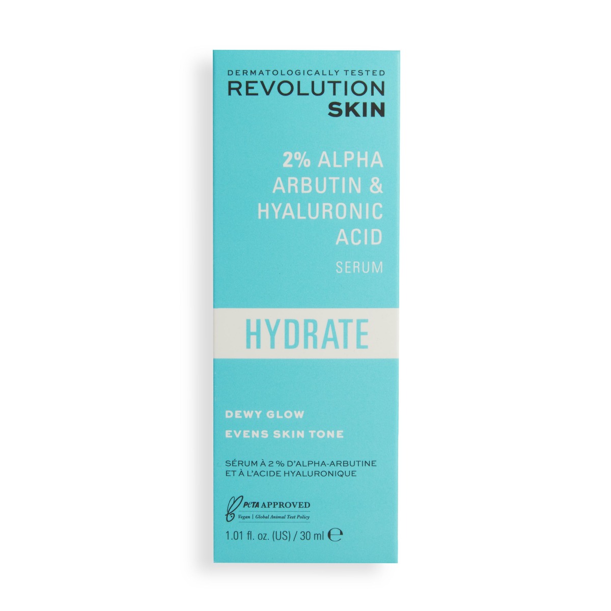 Revolution Skincare Hydrating 2% Alpha Arbutin & Hyaluronic Acid Serum 30 ml Revolution Skincare
