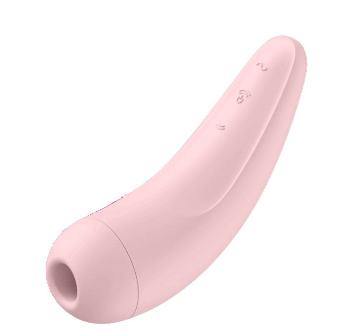 Satisfyer Curvy 2+ podtlakový vibrátor růžový Satisfyer