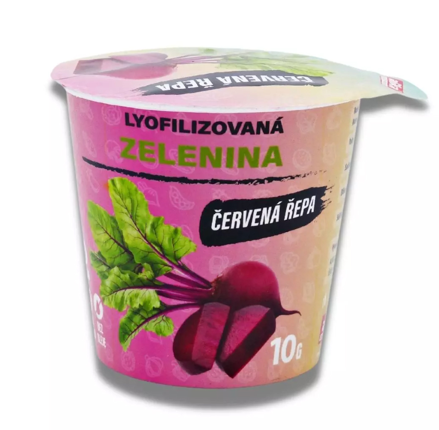 Snack2Go Červená řepa lyofilizovaná 10 g Snack2Go