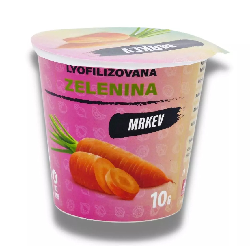 Snack2Go Mrkev lyofilizovaná 10 g Snack2Go