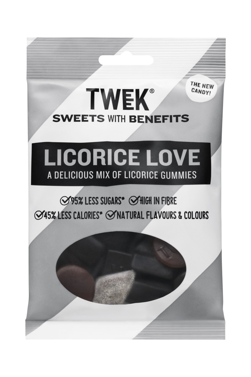 TWEEK Licorice Love lékořicové bonbóny 80 g TWEEK