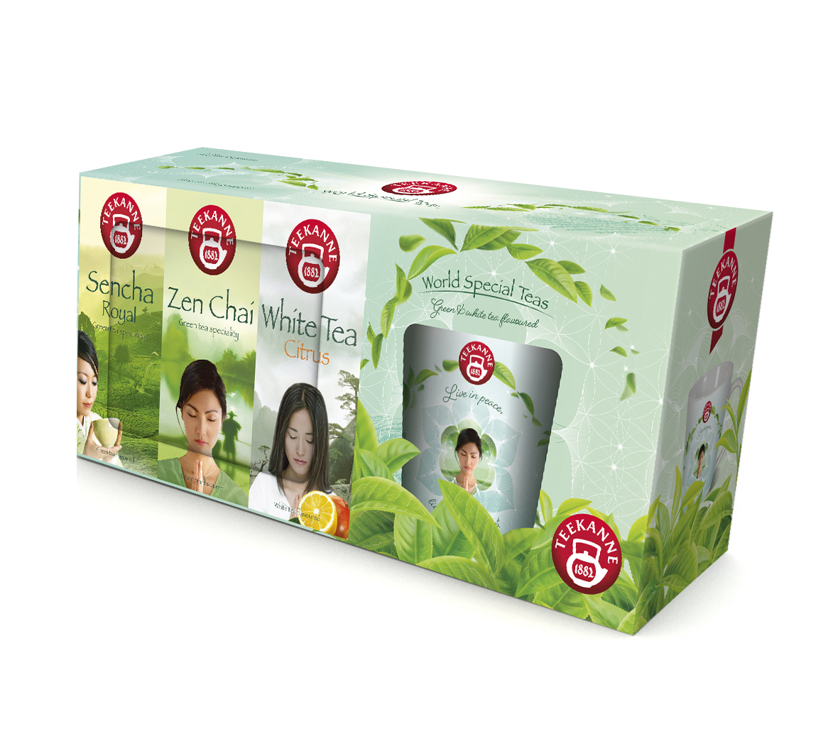 Teekanne World Special Teas 3x20 sáčků + hrnek Teekanne