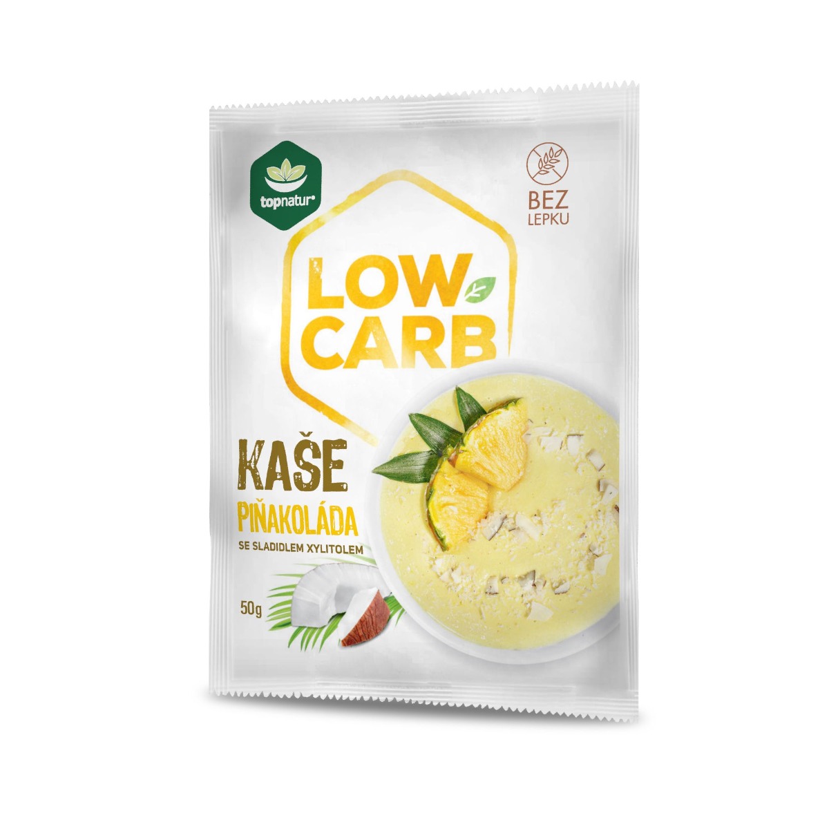 Topnatur LOW CARB Piňa Colada kaše 50 g Topnatur