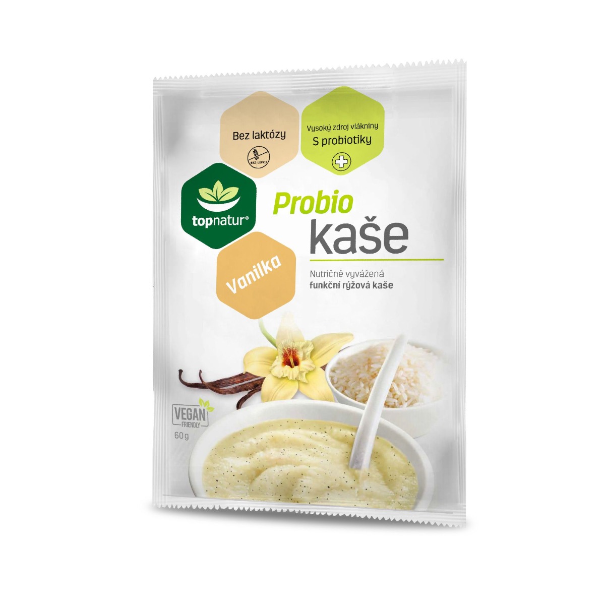 Topnatur Probio vanilka kaše 60 g Topnatur