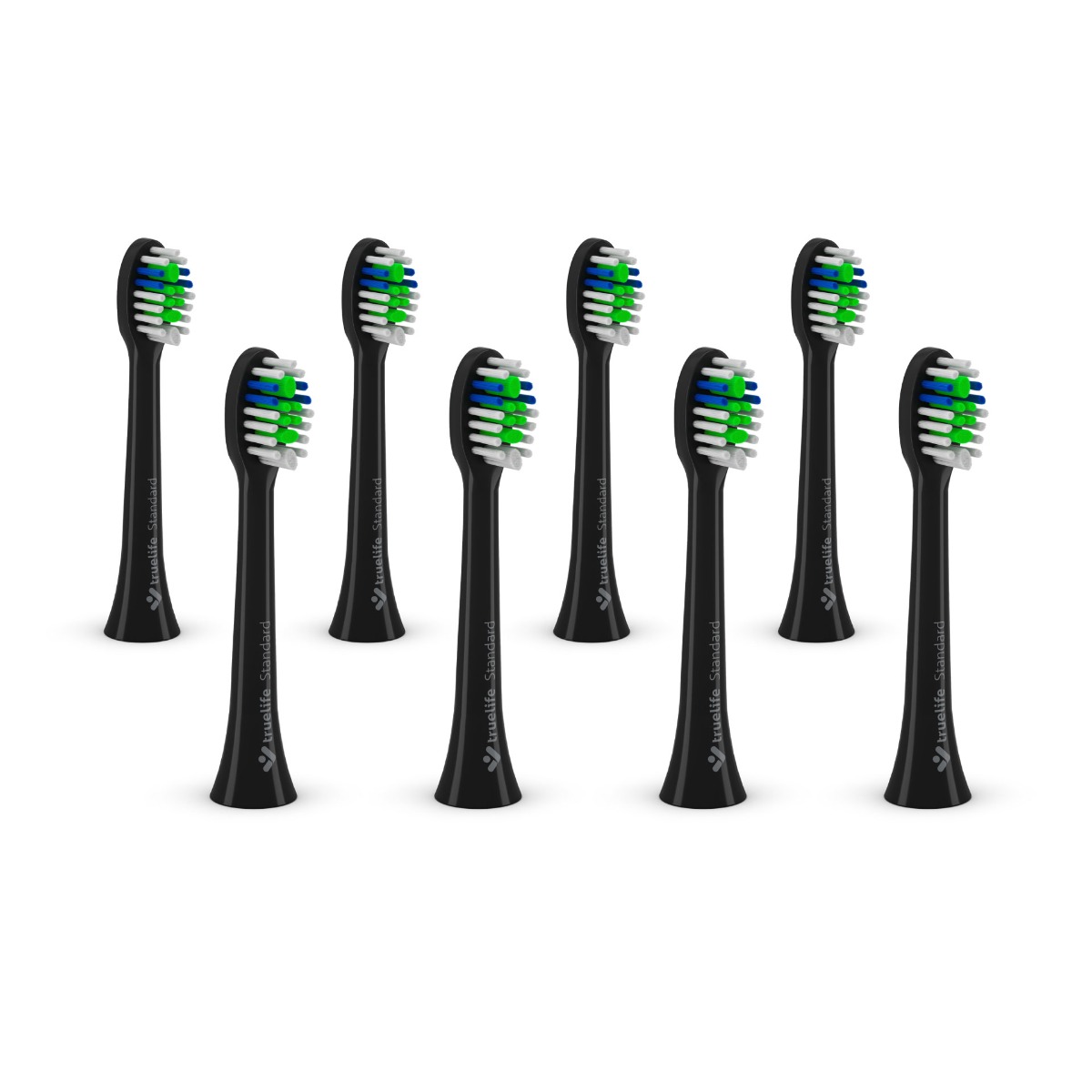 Truelife SonicBrush Compact Heads Standart Black náhradní hlavice 8 ks Truelife