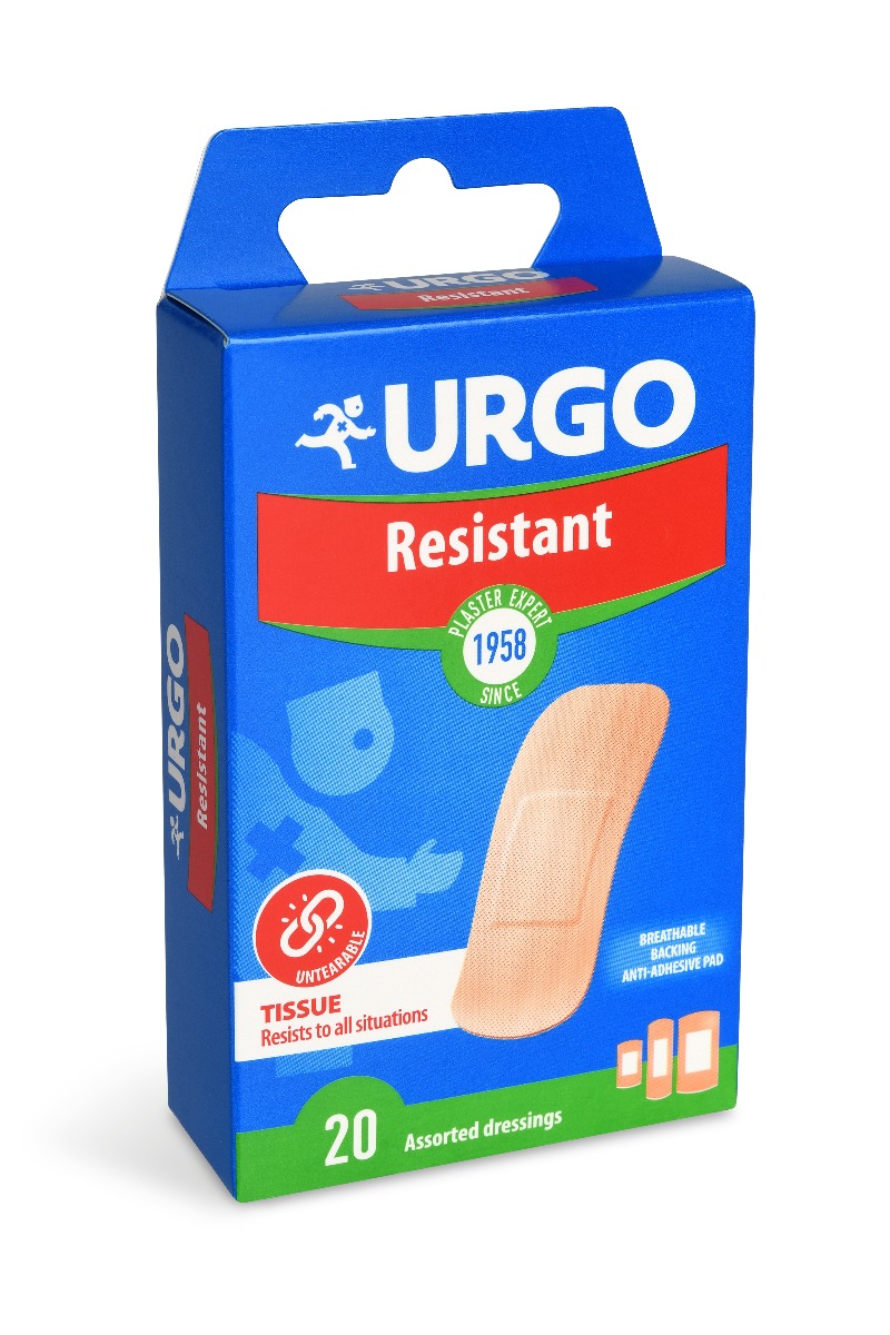 Urgo Resistant odolná náplast 20 ks Urgo