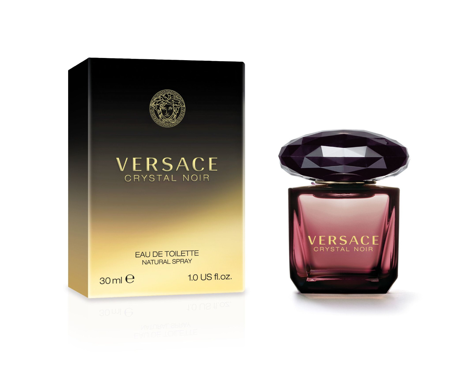 VERSACE Crystal Noir toaletní voda pro ženy 30 ml VERSACE