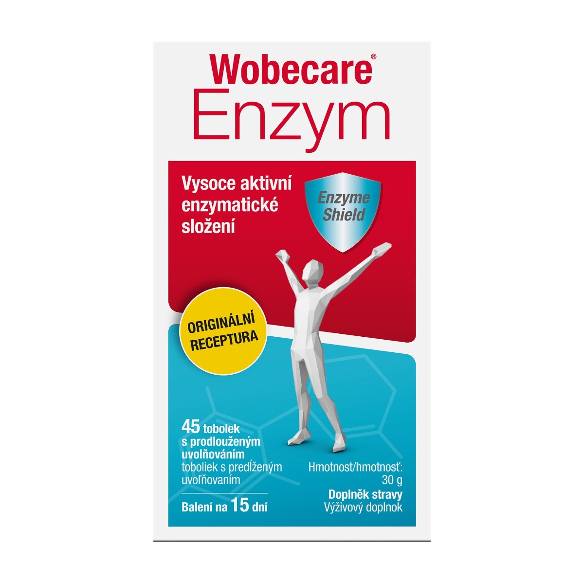 Wobecare Enzym 45 tobolek Wobecare