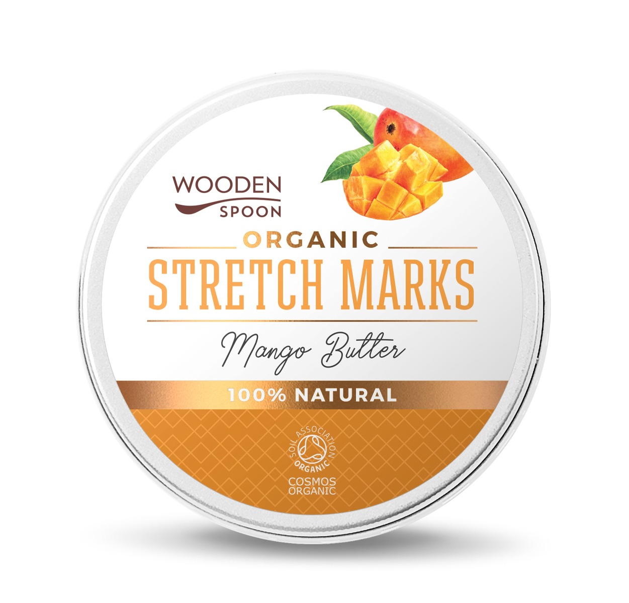 WoodenSpoon Mangové máslo proti striím 100 ml WoodenSpoon