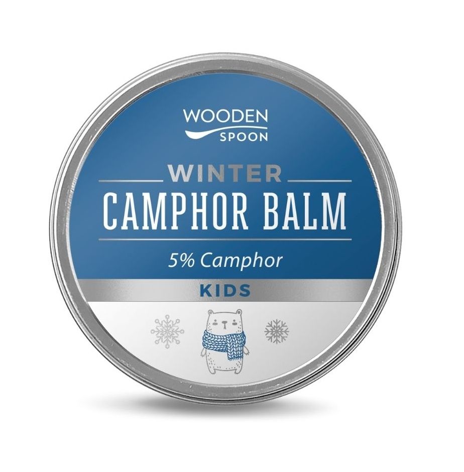 WoodenSpoon Zimní balzám pro děti s 5% kafrem 60 ml WoodenSpoon