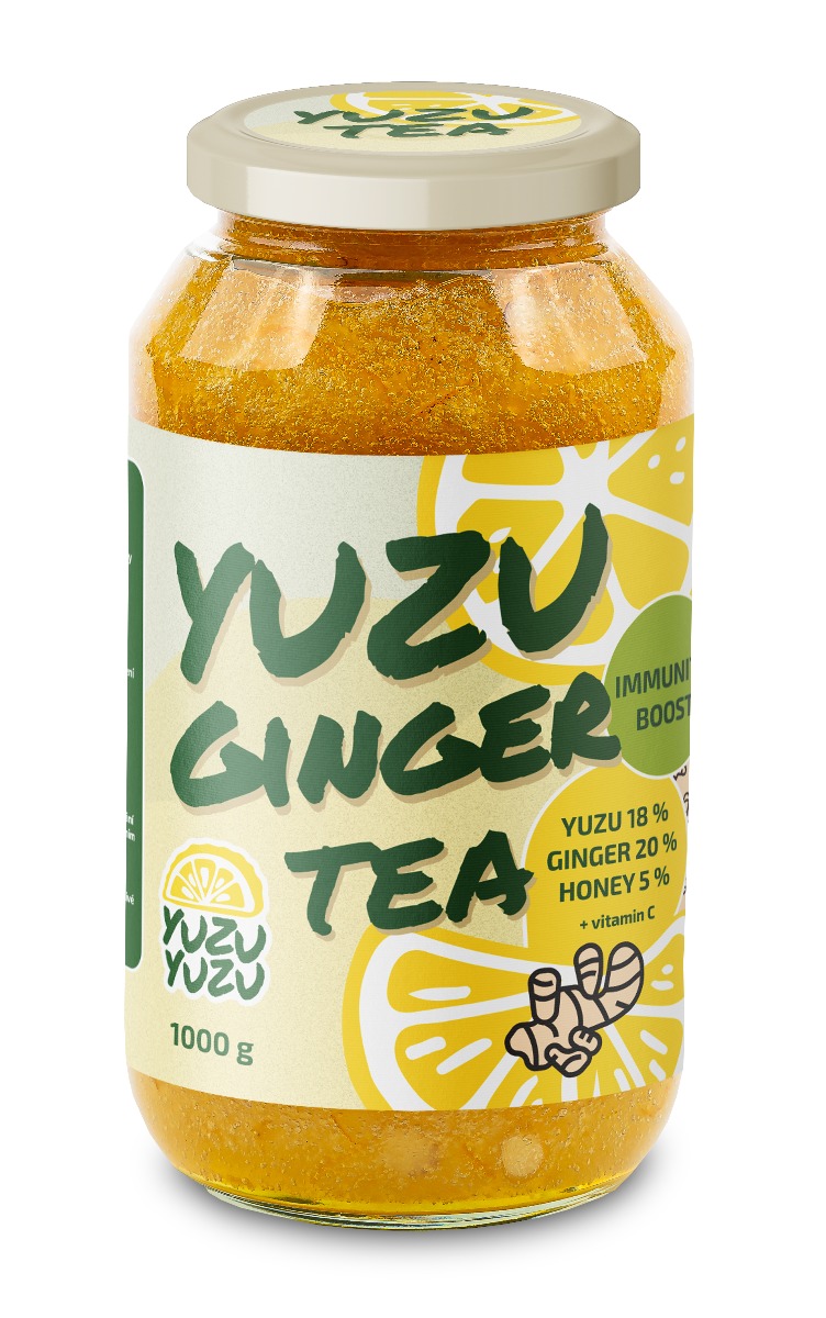 Zdravý Yuzu Ginger Tea 1000 g