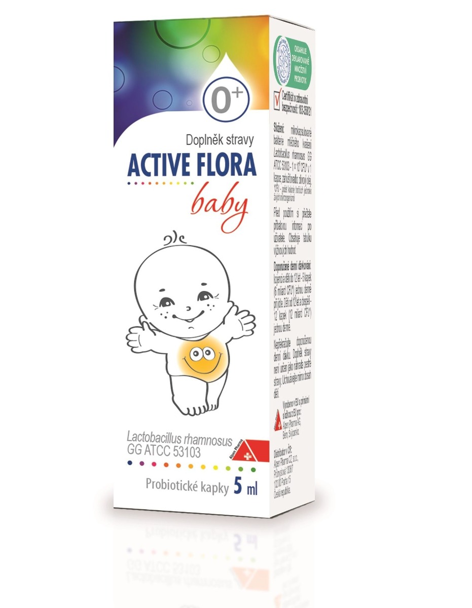 Active Flora baby probiotické kapky 5 ml Active Flora