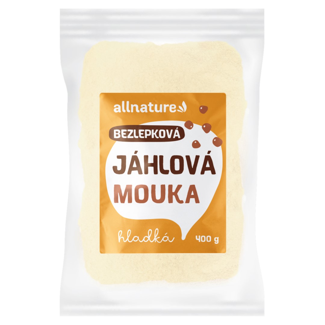 Allnature Jáhlová mouka hladká bezlepková 400 g Allnature