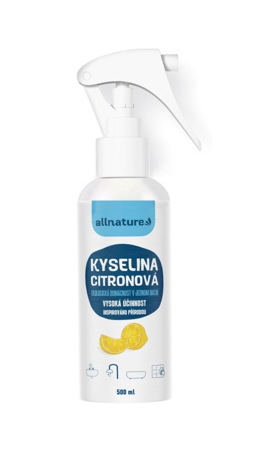 Allnature Kyselina citronová sprej 500 ml Allnature