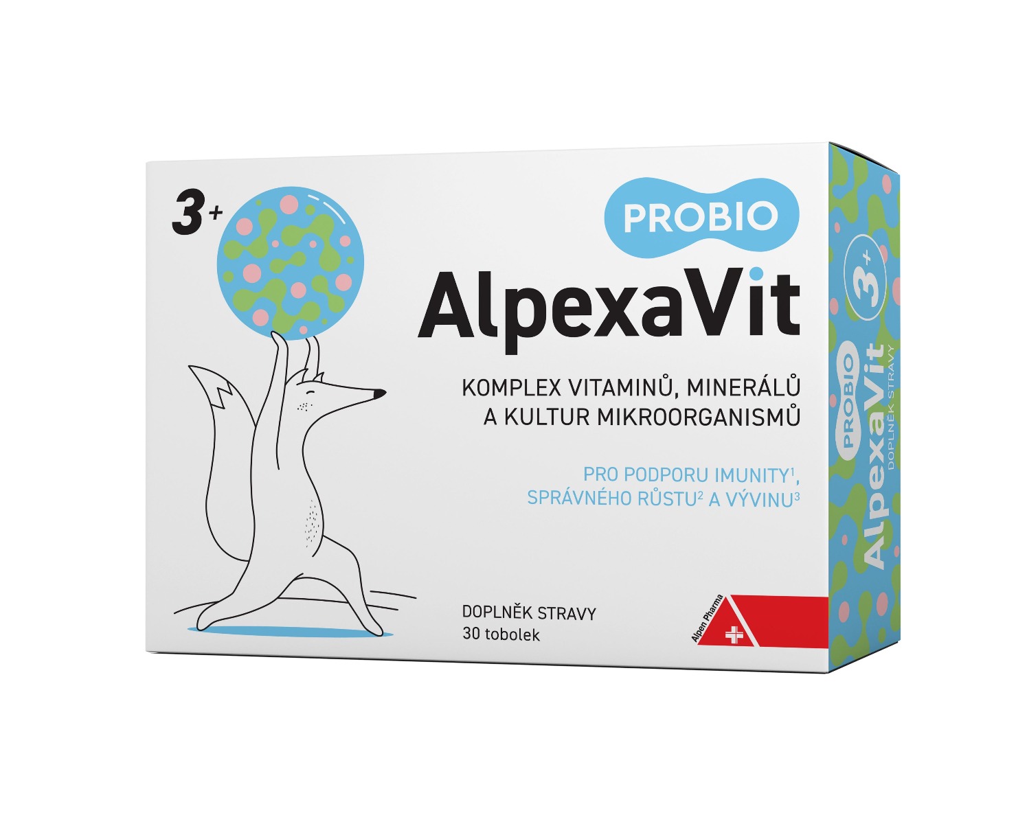 AlpexaVit PROBIO 3+ 30 tobolek AlpexaVit