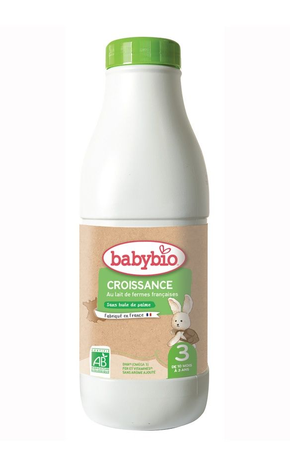 Babybio Croissance 3 Tekuté batolecí kojenecké bio mléko 1 l Babybio