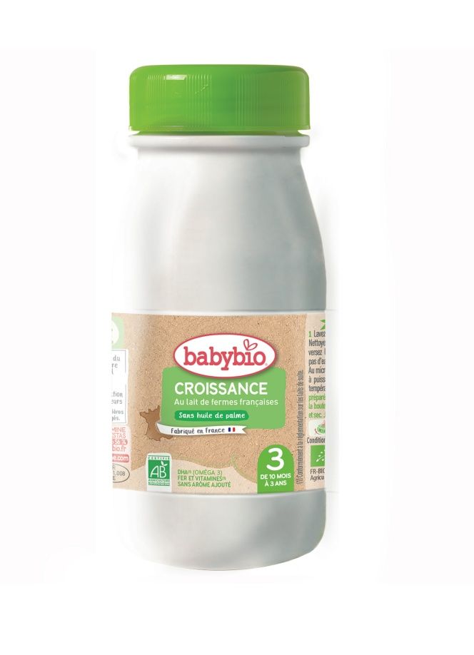 Babybio Croissance 3 Tekuté batolecí kojenecké bio mléko 250 ml Babybio