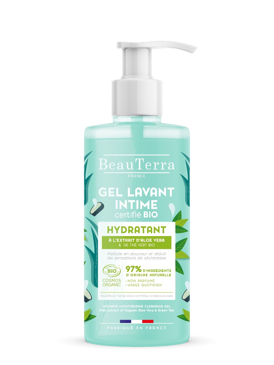 BeauTerra Intimní gel hydratační BIO 500 ml BeauTerra