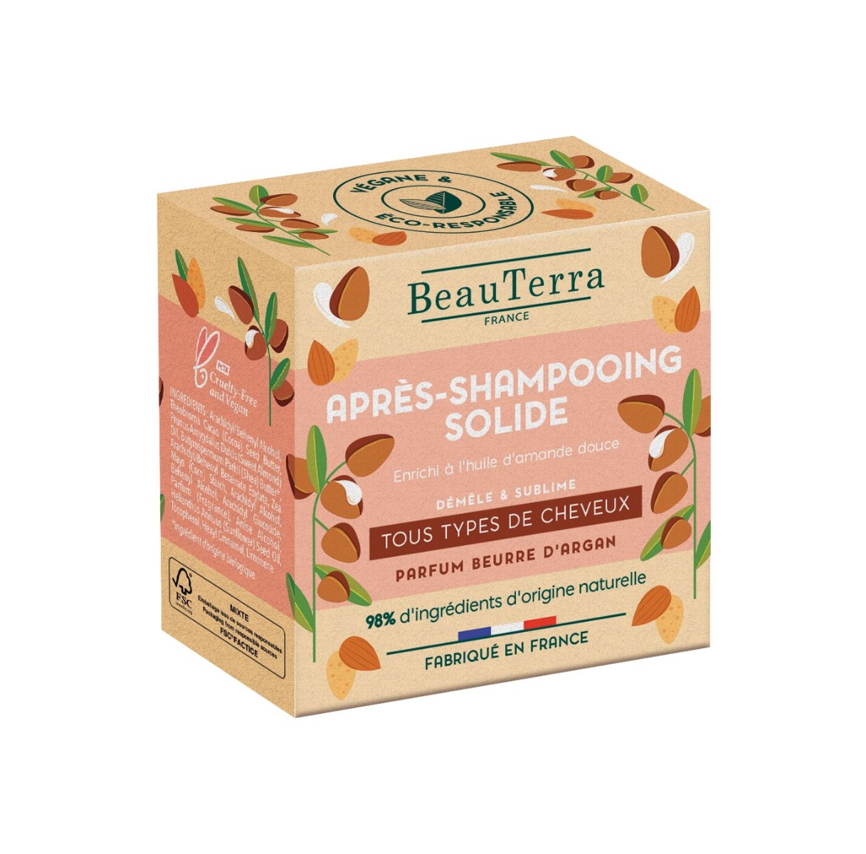 BeauTerra Kondicionér tuhý 60 g BeauTerra