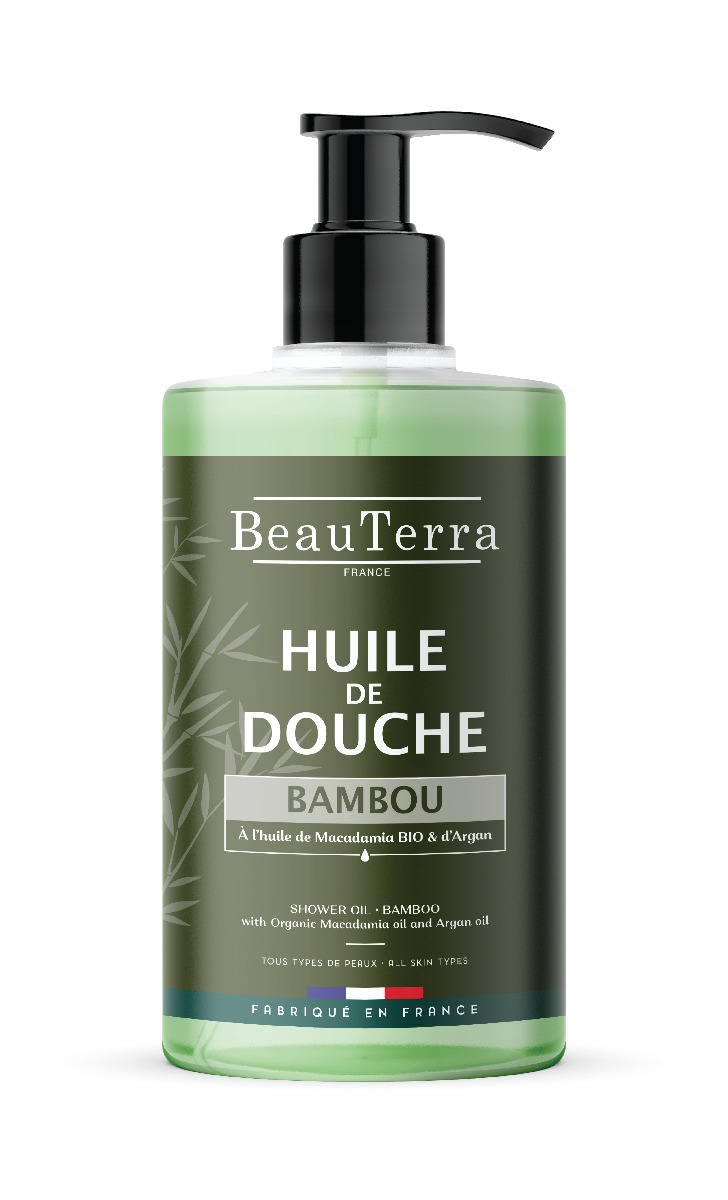 BeauTerra Sprchový olej Bambus 750 ml BeauTerra