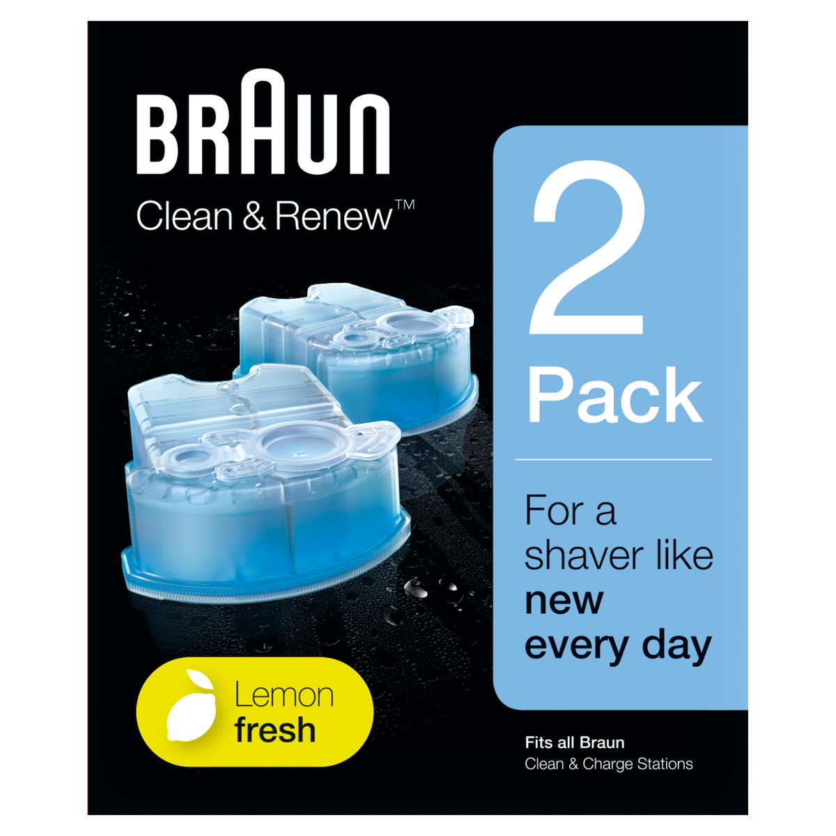 Braun Clean&Renew CCR2 náhradní náplň 2 ks Braun