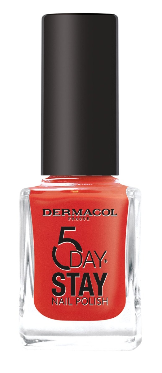 Dermacol Lak na nehty 5 Days Stay č. 52 Too hot 11 ml Dermacol