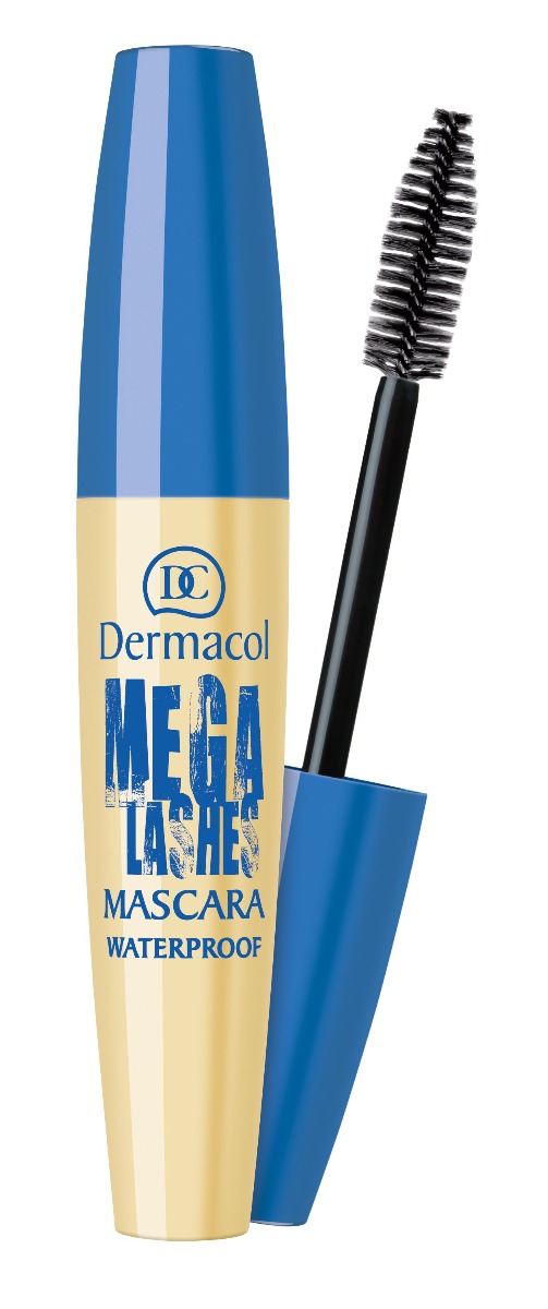 Dermacol Mega Lashes Waterproof řasenka černá 12