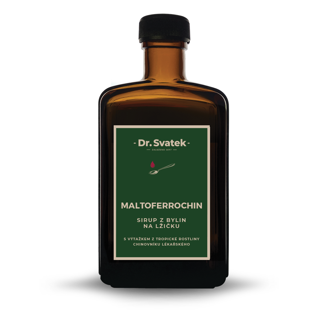 Dr. Svatek Sirup z bylin MALTOFERROCHIN 250 ml Dr. Svatek