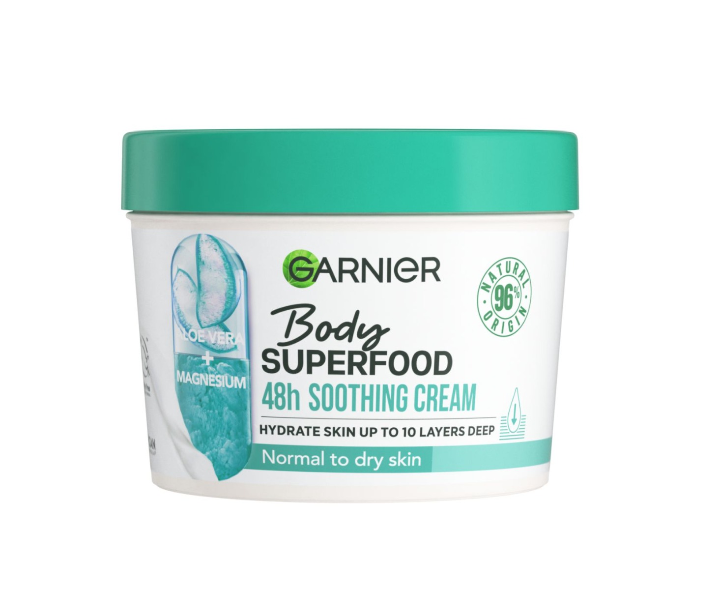 Garnier Body SuperFood Tělový krém s výtažkem z aloe vera 380 ml Garnier