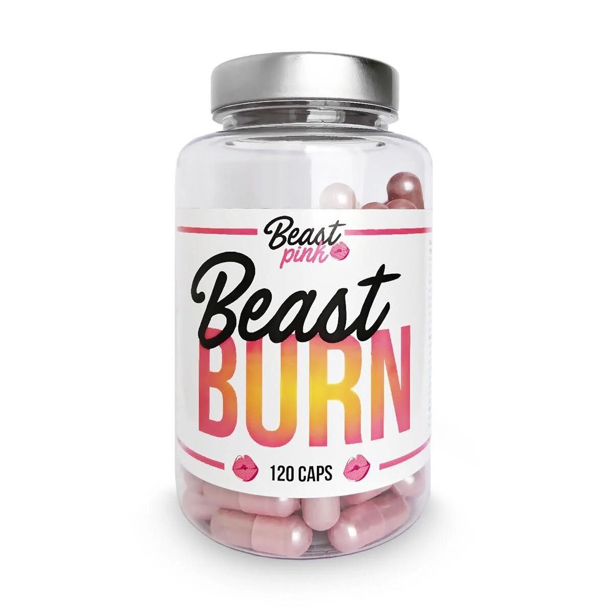 GymBeam BeastPink Spalovač tuků Beast Burn 120 kapslí GymBeam