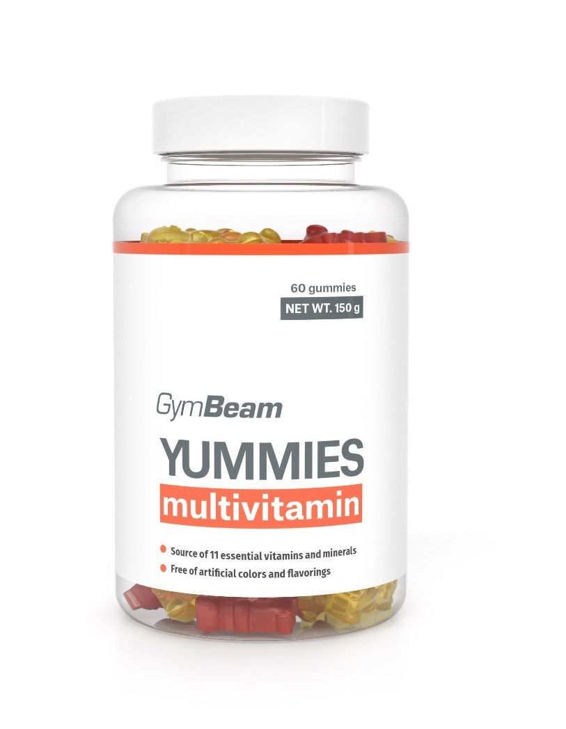 GymBeam Yummies Multivitamin 60 ks GymBeam