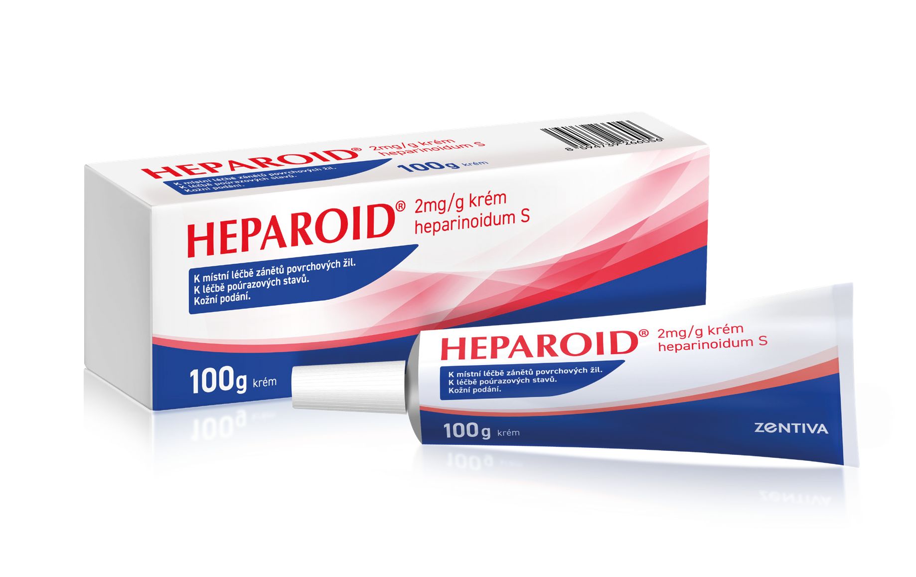 Heparoid 2 mg/g krém 100 g Heparoid
