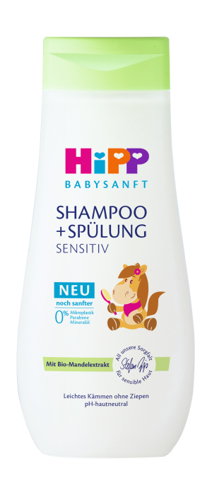 Hipp Babysanft Dětský šampon s kondicionérem koník 200 ml Hipp
