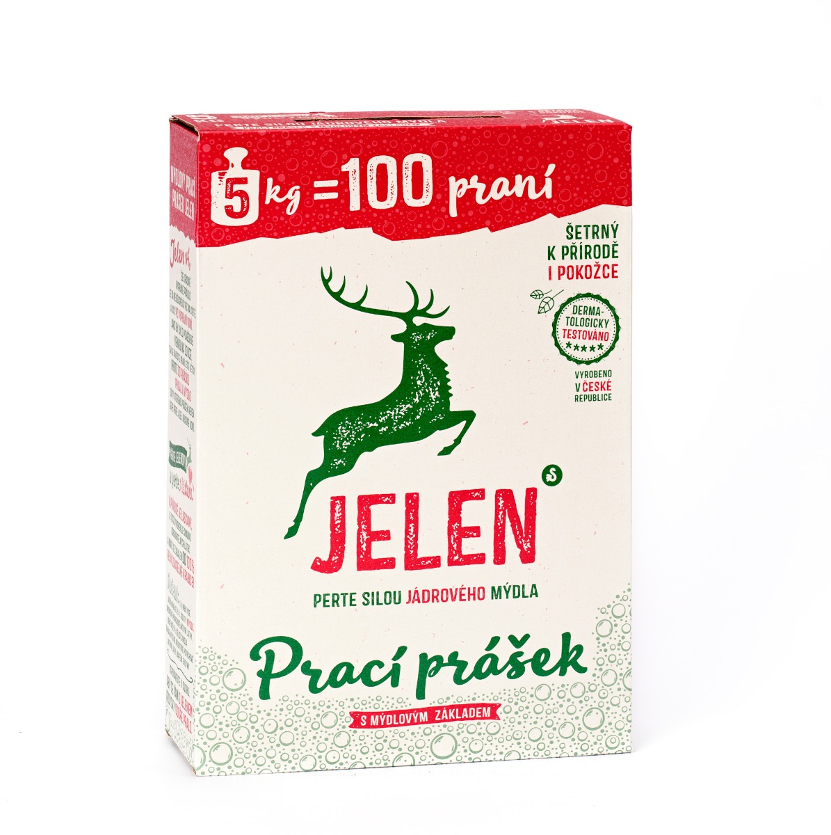 Jelen Mýdlový prací prášek 5 kg Jelen