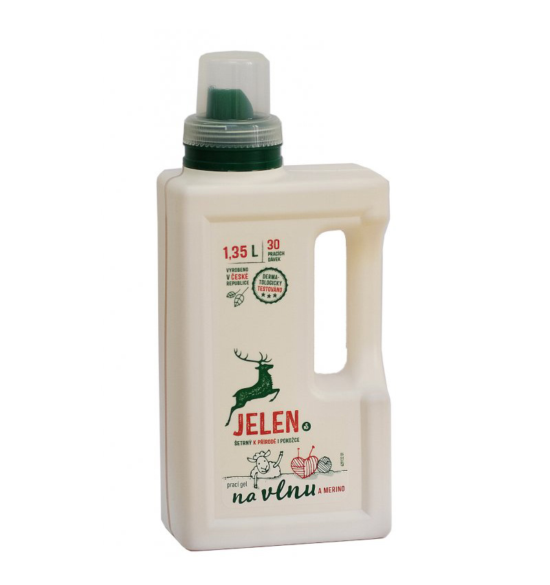 Jelen Prací gel na vlnu a merino 1350 ml Jelen