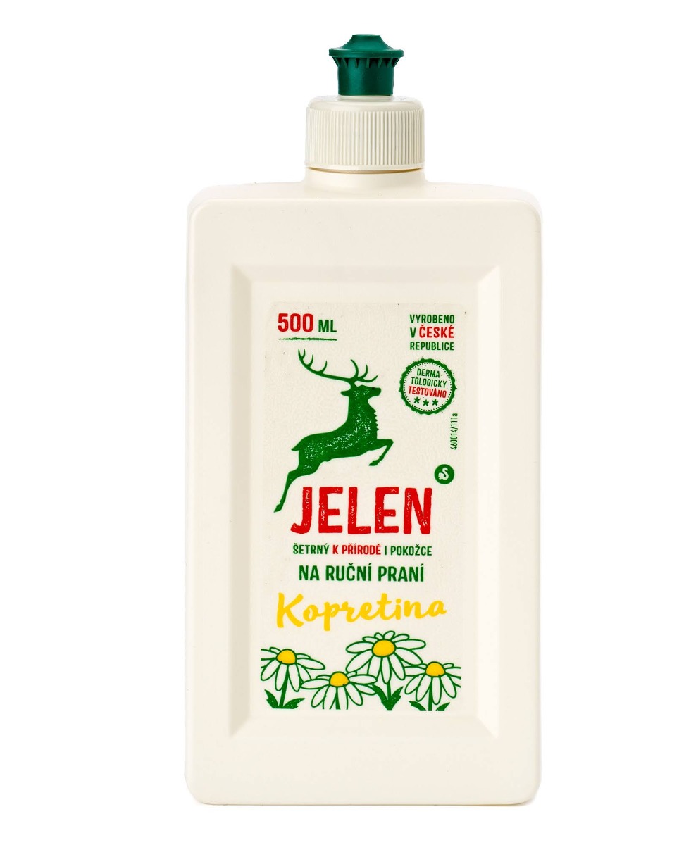 Jelen Tekuté mýdlo na ruční praní kopretina 500 ml Jelen