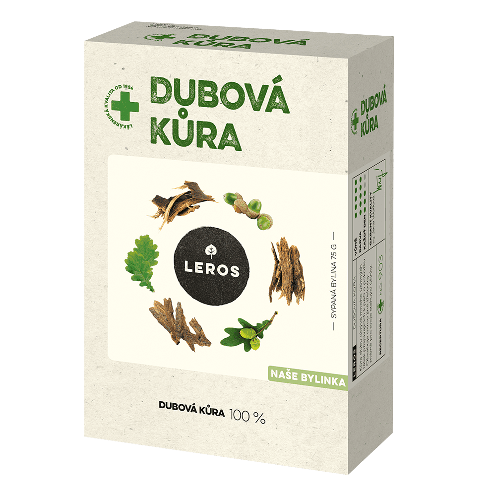 Leros Dubová kůra sypaná 75 g Leros