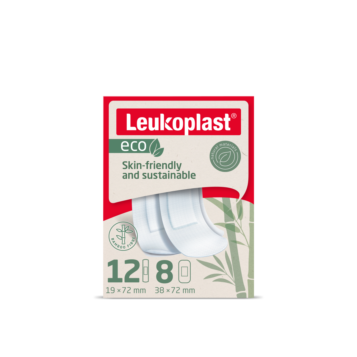 Leukoplast Eco Náplasti 2 velikosti 20 ks Leukoplast